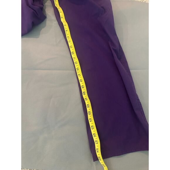 Healing Hands Scrubs for Women Sz S Drawstrings and Pockets Purple - Picture 8 of 10